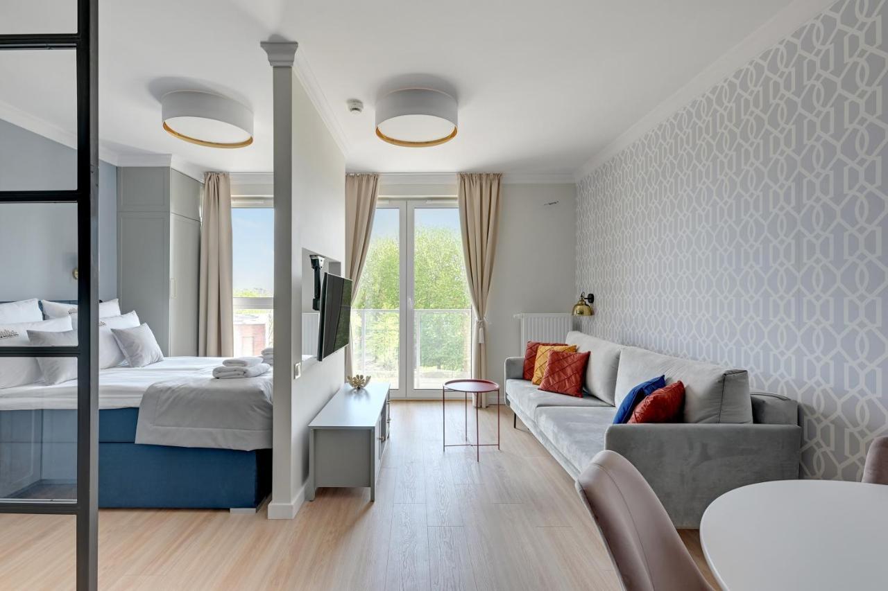 גדנסק Aura 40 City Center & Free Parking By Downtown Apartments מראה חיצוני תמונה