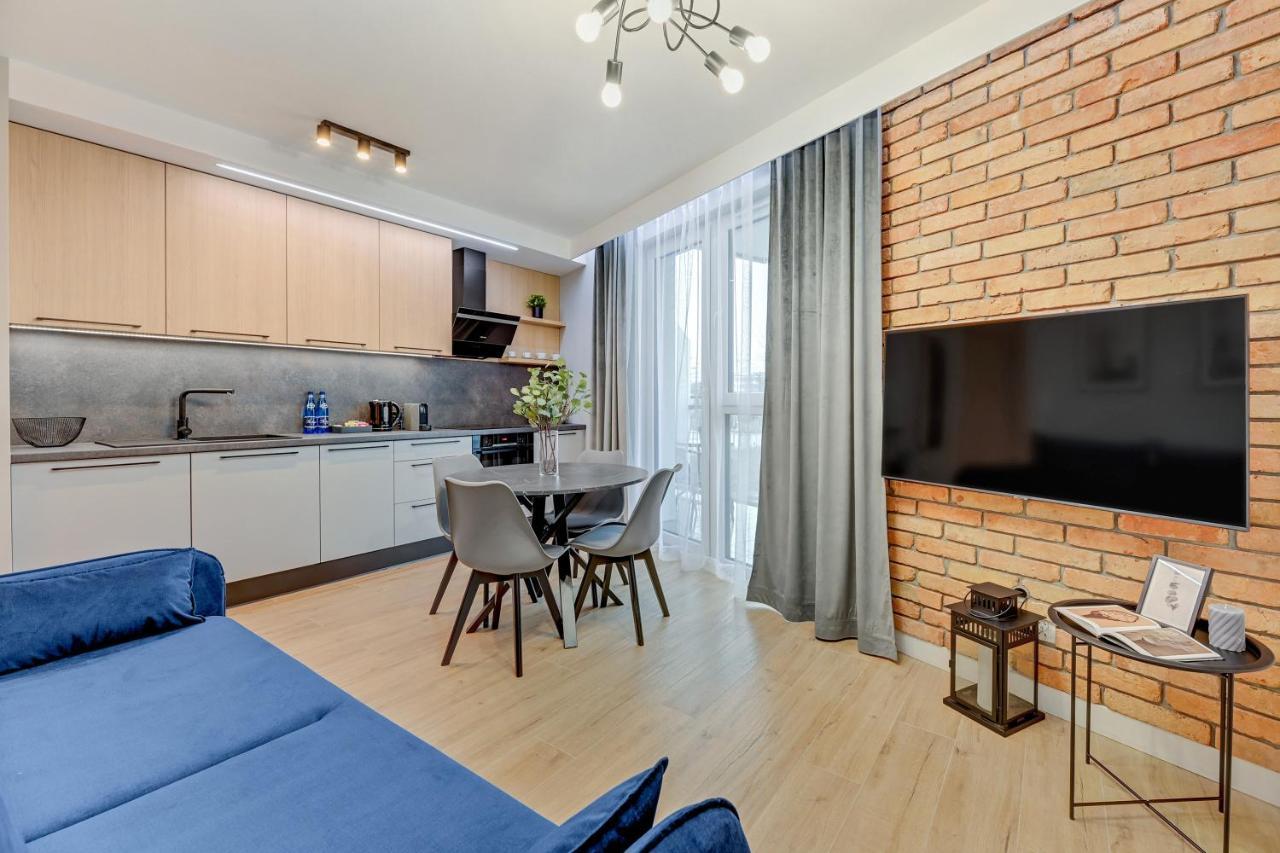 גדנסק Aura 40 City Center & Free Parking By Downtown Apartments מראה חיצוני תמונה